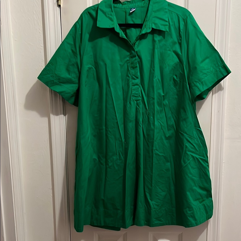 Vibrant Green Short Sleeve Shirt